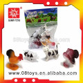 Cheapest bulk plastic animal toys rubber toy animals